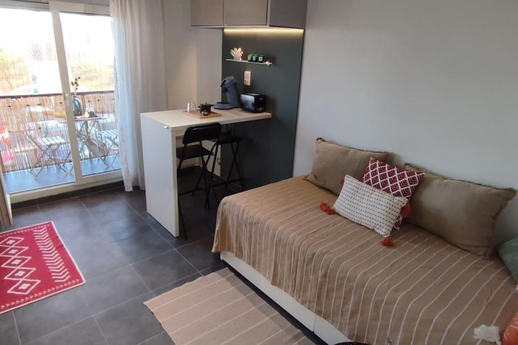 Caducee Studio Climatise Balcon Ensoleille Parking Nord Montpellier Grabels Exteriér fotografie